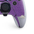 Purple Glitter Musical Heart PS5 DualSense Edge Pro Controller Skin