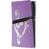 Purple Glitter Musical Heart PS5 Pro Console Skin