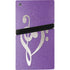 Purple Glitter Musical Heart PS5 Pro Console Skin