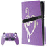 Purple Glitter Musical Heart PS5 Pro Disk Bundle Skin