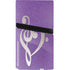 Purple Glitter Musical Heart PS5 Pro Disk Console Skin