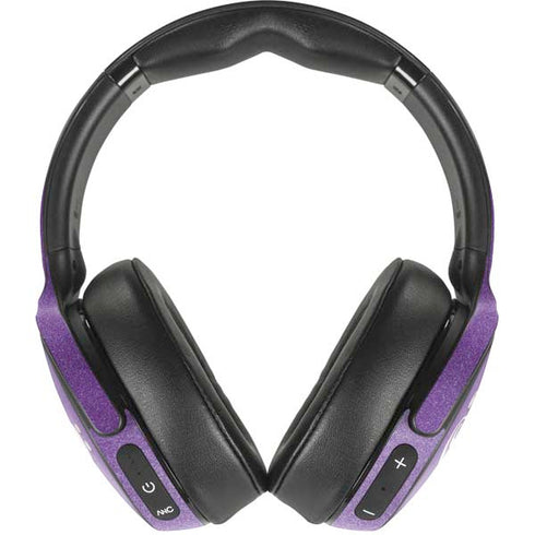 Purple Glitter Musical Heart Skullcandy Venue Skin