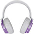 Purple Glitter Musical Heart Surface Headphones Skin