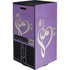 Purple Glitter Musical Heart XBox Series X Digital Edition Bundle Skin