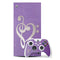 Purple Glitter Musical Heart Xbox Series X Skins