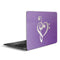 Purple Glitter Musical Heart Zenbook UX305FA 13.3in Skin