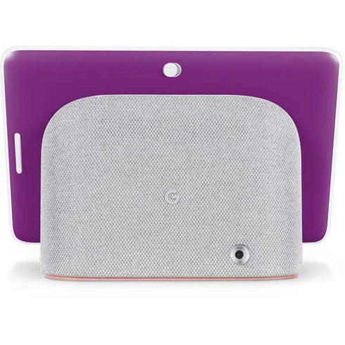 Purple Google Home Hub Skin