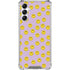 Purple Happy Face Pattern Gabb Phone 4 Clear Case