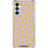 Purple Happy Face Pattern Galaxy A16 5G Clear Case
