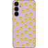 Purple Happy Face Pattern Galaxy A55 5G Skin