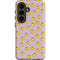 Purple Happy Face Pattern Galaxy S26 Plus Impact Case