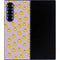 Purple Happy Face Pattern Galaxy Z Fold6 Skin