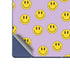 Purple Happy Face Pattern Galaxy Z Fold6 Skin