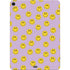 Purple Happy Face Pattern Apple iPad Air Skin
