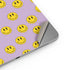 Purple Happy Face Pattern Apple iPad Air Skin