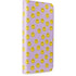 Purple Happy Face Pattern iPhone 15 Folio Case