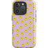 Purple Happy Face Pattern iPhone 16 Pro Magsafe Impact Case