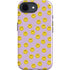 Purple Happy Face Pattern iPhone 16e Impact Case
