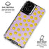 Purple Happy Face Pattern Moto G Power 5G (2024) Clear Case