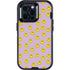 Purple Happy Face Pattern Otterbox Defender iPhone Skin