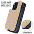Purple Happy Face Pattern Otterbox Defender iPhone Skin