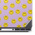 Purple Happy Face Pattern Dell Precision Skin
