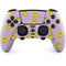 Purple Happy Face Pattern PS5 DualSense Edge Pro Controller Skin