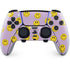 Purple Happy Face Pattern PS5 DualSense Edge Pro Controller Skin