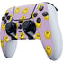 Purple Happy Face Pattern PS5 DualSense Edge Pro Controller Skin