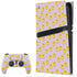 Purple Happy Face Pattern PlayStation PS5 Skins