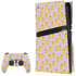 Purple Happy Face Pattern PS5 Pro Disk Bundle Skin