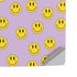 Purple Happy Face Pattern PS5 Pro Disk Console Skin
