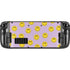 Purple Happy Face Pattern Steam Deck Handheld Gaming Computer OLED Skin