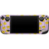 Purple Happy Face Pattern Steam Deck Handheld Gaming Computer Skin