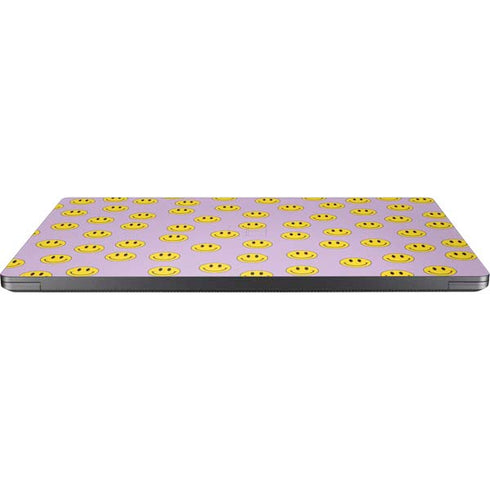 Purple Happy Face Pattern Surface Laptop 7 13.8in Skin