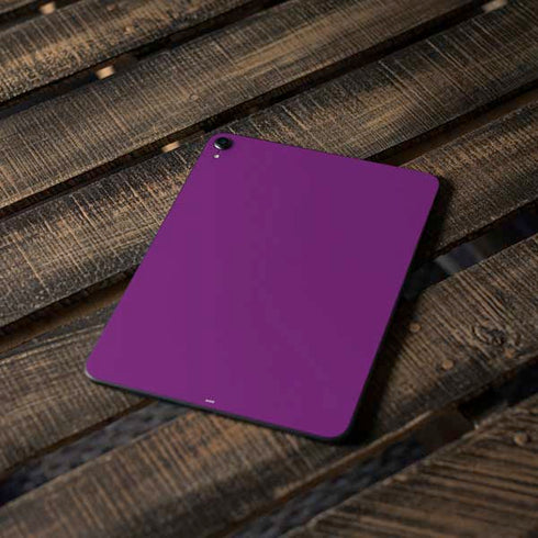 Purple Apple iPad Pro Skin