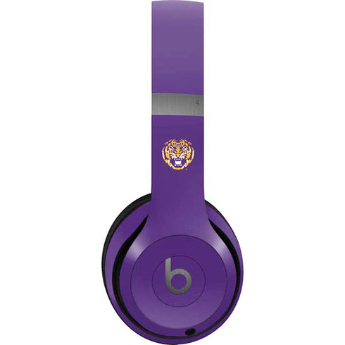 LSU Purple Tiger Mascot Beats Solo 4 Wireless Headphones Skin