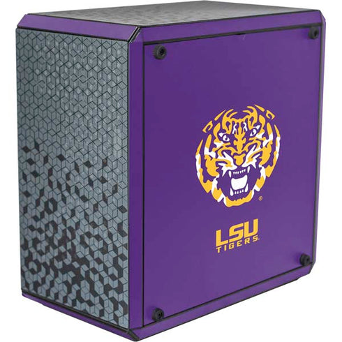 Louisiana State University - LSU Purple Tiger Mascot Cooler Master MasterBox Q300L Mini Tower Skin