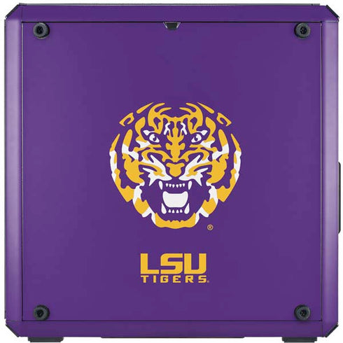 Louisiana State University - LSU Purple Tiger Mascot Cooler Master MasterBox Q300L Mini Tower Skin