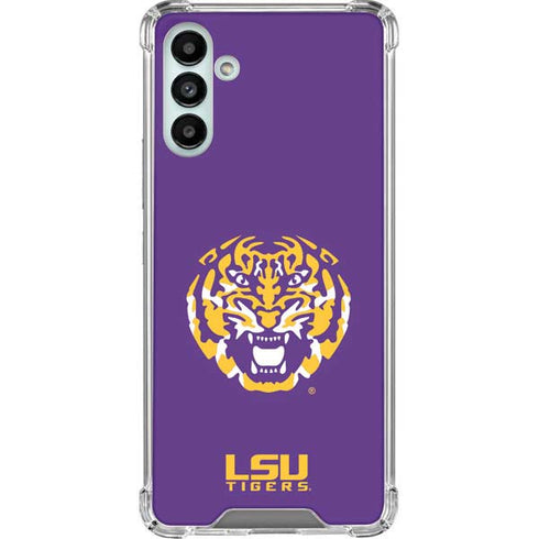 Louisiana State University - LSU Purple Tiger Mascot Galaxy A13 5G Clear Case