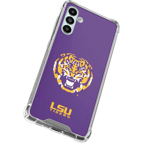Louisiana State University - LSU Purple Tiger Mascot Galaxy A13 5G Clear Case