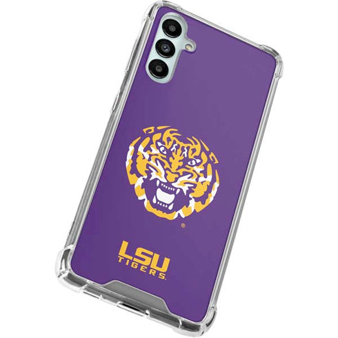 Louisiana State University - LSU Purple Tiger Mascot Galaxy A14 5G Clear Case