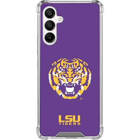 LSU Purple Tiger Mascot Galaxy A16 5G Clear Case