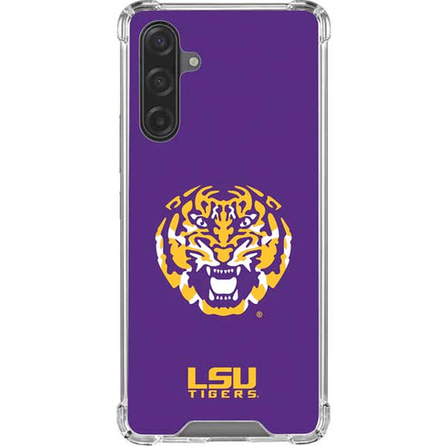 LSU Purple Tiger Mascot Galaxy A17 Clear Case