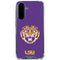 LSU Purple Tiger Mascot Galaxy A36 5G Clear Case
