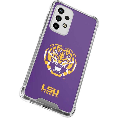 Louisiana State University - LSU Purple Tiger Mascot Galaxy A53 5G Clear Case