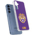 LSU Purple Tiger Mascot Galaxy A55 5G Clear Case