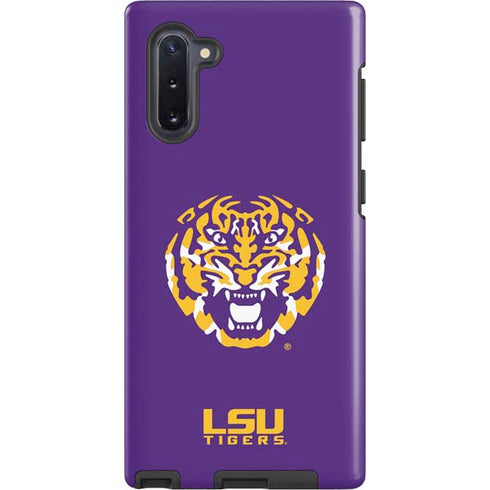 LSU Purple Tiger Mascot Galaxy Cases