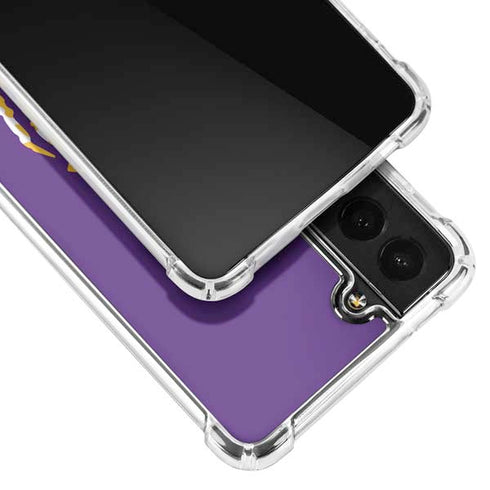 Louisiana State University - LSU Purple Tiger Mascot Galaxy S21 FE Clear Case