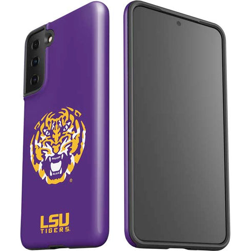 LSU Purple Tiger Mascot Galaxy S21 FE Pro Case